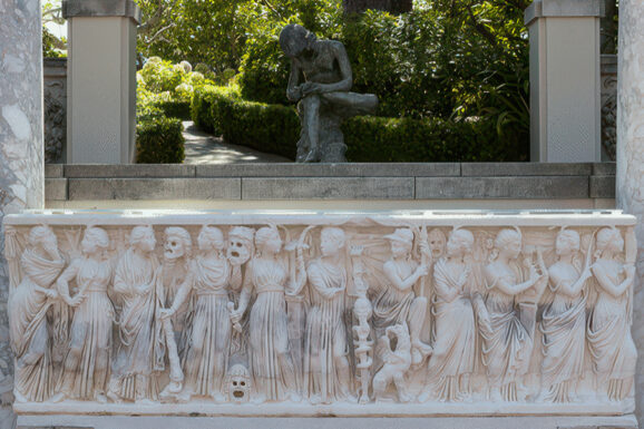 Sarcophagus With Nine Muses, Apollo, and Minerva