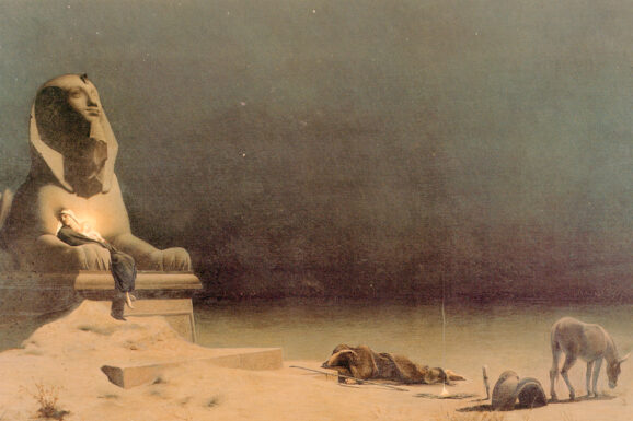 Rest on the flight into Egypt