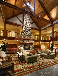 Avila Village Inn lobby Avila Beach, California