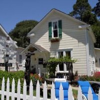 Bridge Street Inn entrance Cambria, California