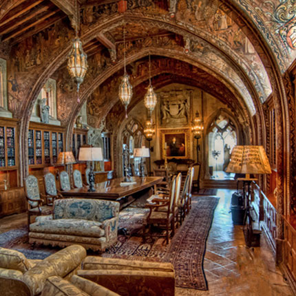 Hearst Castle Gothic Study